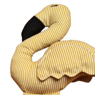 Textilní hravý plameňák