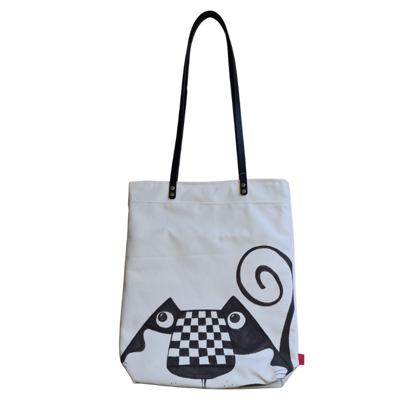 Plátěná taška s autorským motivem