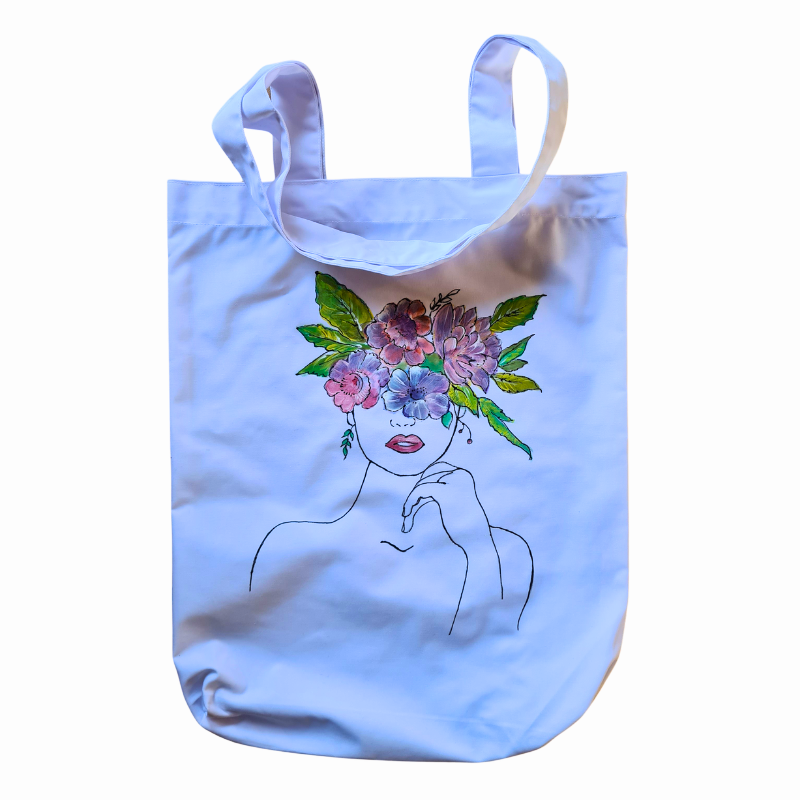 Taška přes rameno Květová lady