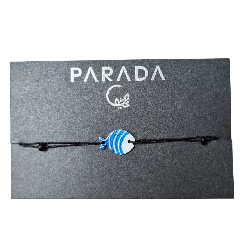 Náramek na šňůrce - rybka